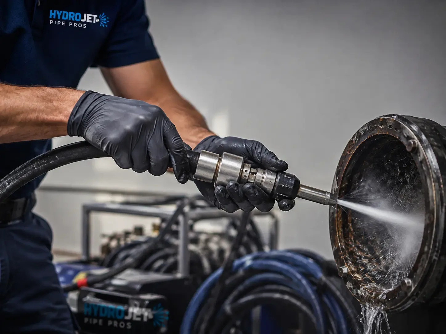 Hydro Jet Pipe Descaling in Indore, WV